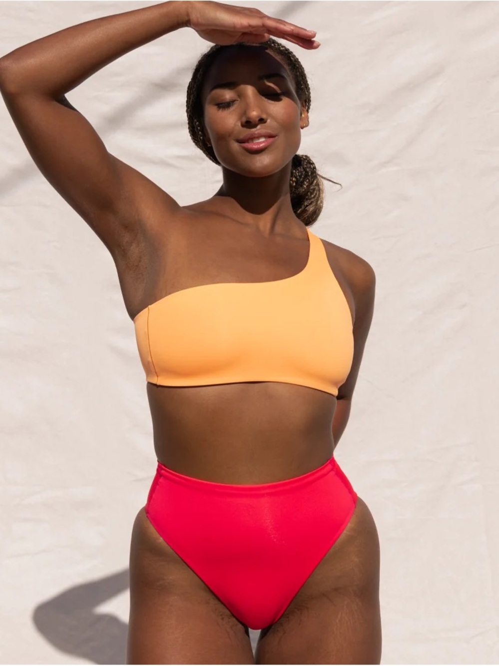 EUC Left On Friday Offshore Top in Popsicle Size S